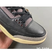 Black Jordan A x Air 3 Ma Maniere FZ4811-001 0825